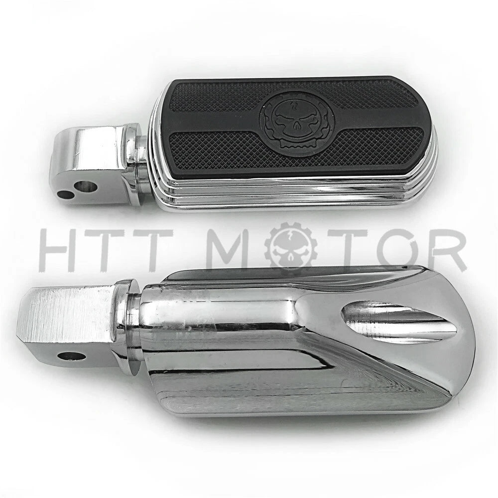 Skull Rubber Footpeg for Harley-Davidson Softail Slim FLSL & Breakout FXBR (2018–2023)