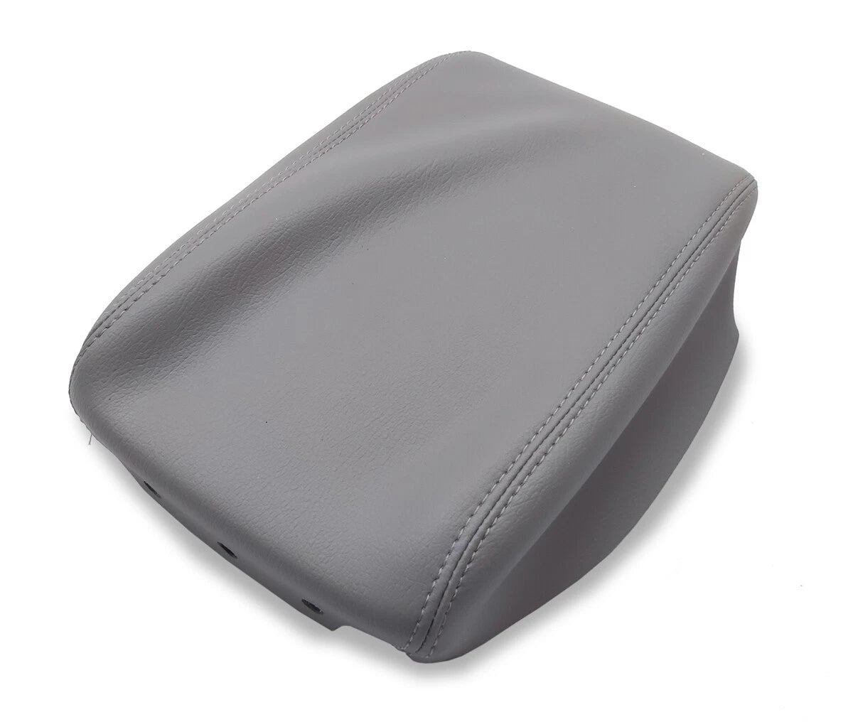Console Lid Armrest Cover for Subaru Forester (2019–2024) Gray PVC Leather