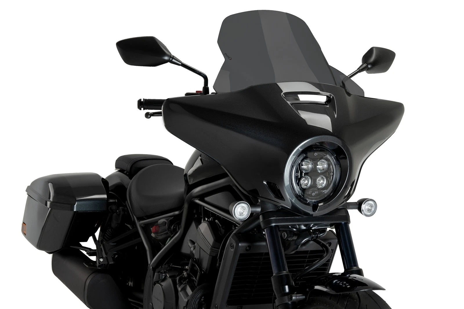 Windscreen Touring High Road Dark Smoke for Honda