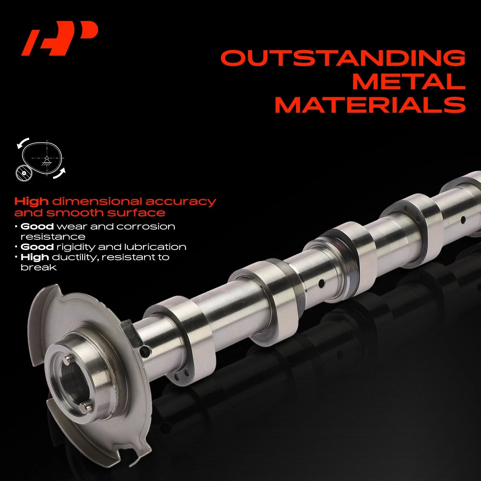 Left Exhaust Camshaft for Mercedes C43/E43 AMG E400 GLE400 (2017–2019)