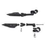 4.5" Stiletto Spike FootPeg for Harley Honda Yamaha (Fits 1.25" Engine Guard)