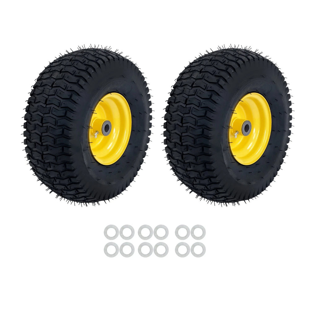 15x6.00-6 Lawn Mower Wheel for Dump Cart (Fits Various Models)