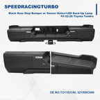 Rear Step Bumper with Sensor Holes & LED for Toyota Tundra (2022–2026)
