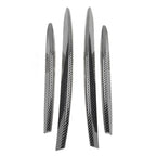 Carbon Look Fog Light Grille Trim for Benz CLA Class C118 X118 (2024-2025)