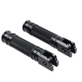 Front Footboards Foot Pegs for Harley Softail Breakout Fat Bob (2018–2023) Black