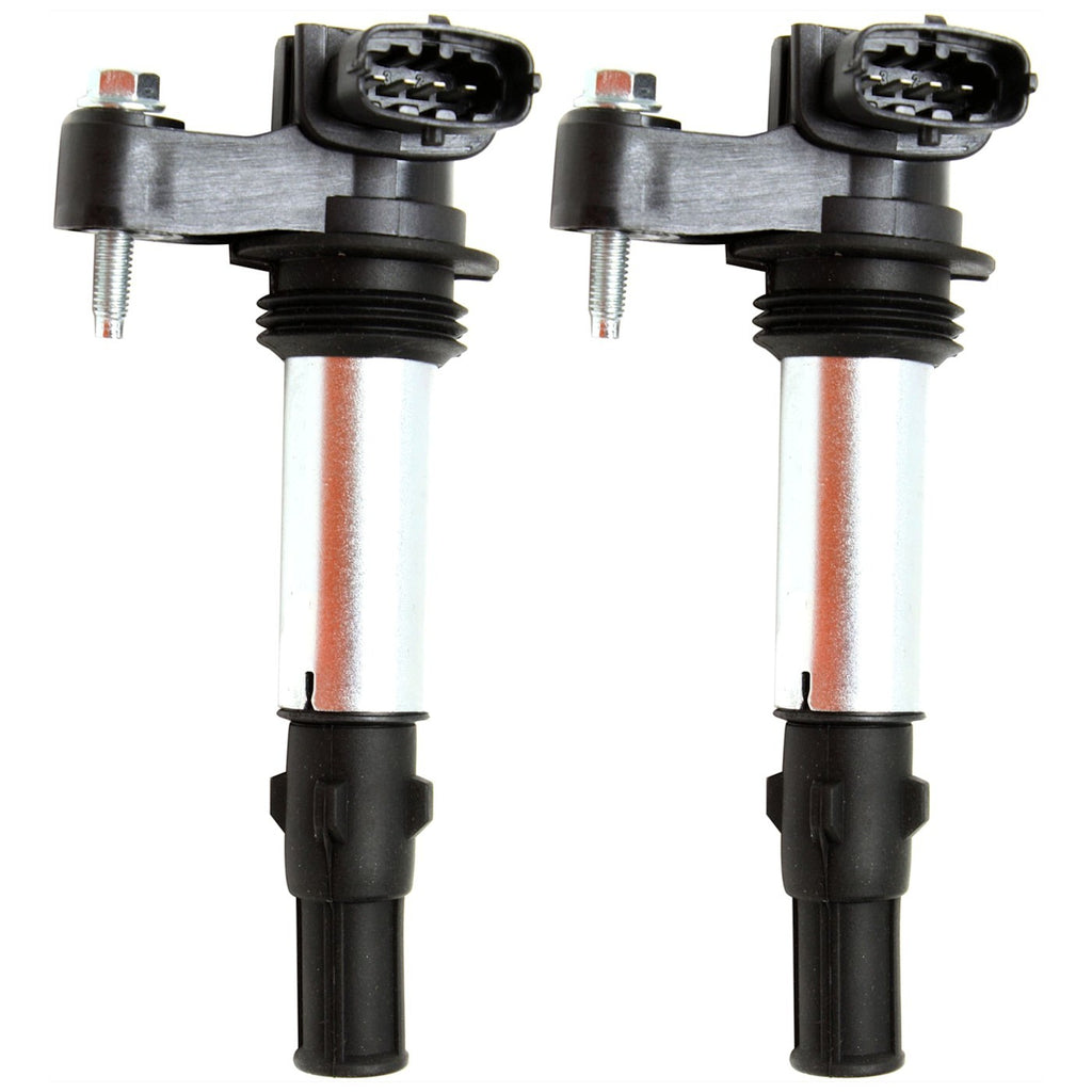 Ignition Coils Set of 2 for Chevy GMC Acadia Saab 9-3 Cadillac STS