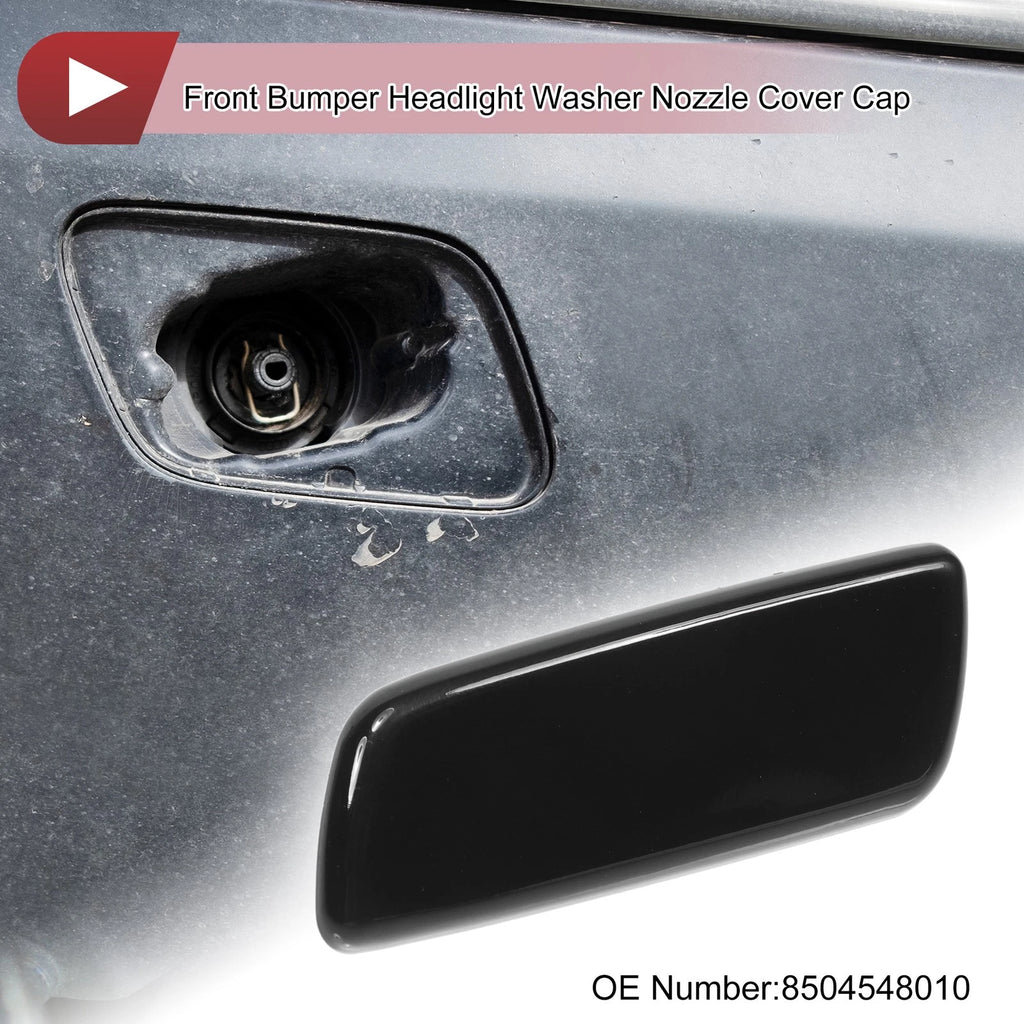 Front Left Washer Nozzle Cover Cap for Lexus RX270 RX350 RX450H (2009–2014) Black