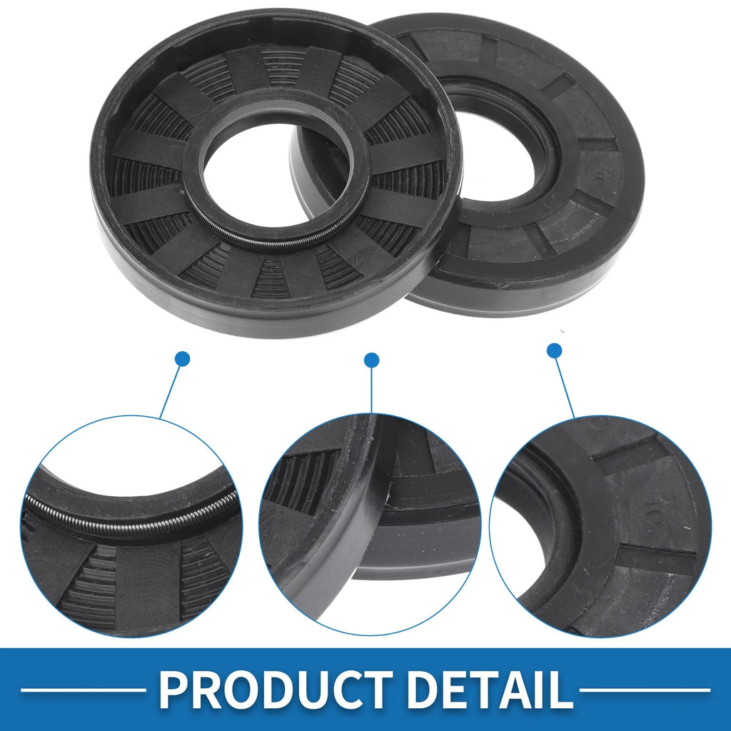 Set of 5 Oil Seal Rotary Shaft Seal Nitrile Rubber 25x60x10mm
