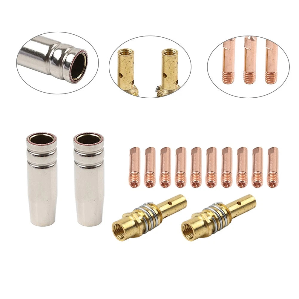 14pcs Contact Tip Kit for Mig Welding Gun MB 15AK (030/035)