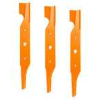 3 Blade Set for Craftsman, Husqvarna, Poulan Mowers (54 inch) 187256 187254