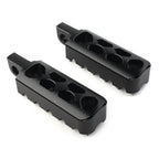 Black CNC Foot Pegs for Harley Dyna Wide Glide FXDWG FXDB FXDL FXDF (2006-2017)