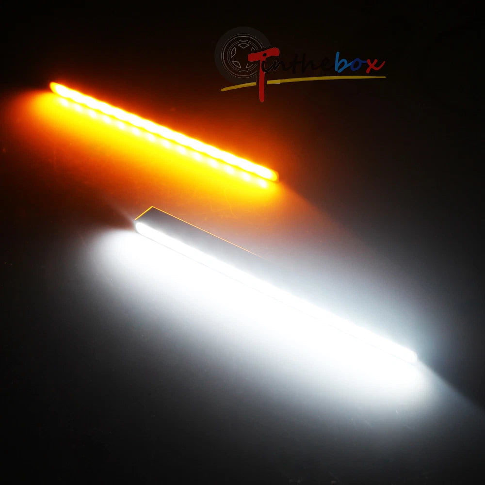 Switchback LED Daytime Running Lamp Turn Signal Lights Kit for SUVs
