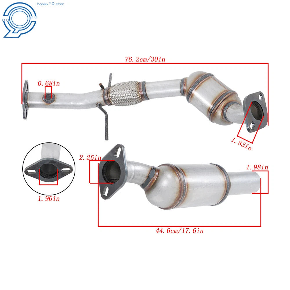 Catalytic Converter Set for Ford Transit Connect (2010-2013) 2.0L
