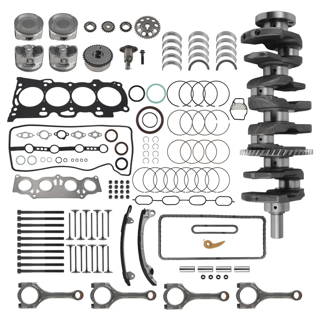 2AZ-FE 2.4L Engine Rebuild Kit w/Gaskets for Toyota Camry RAV4 Highlander (2001–2009)