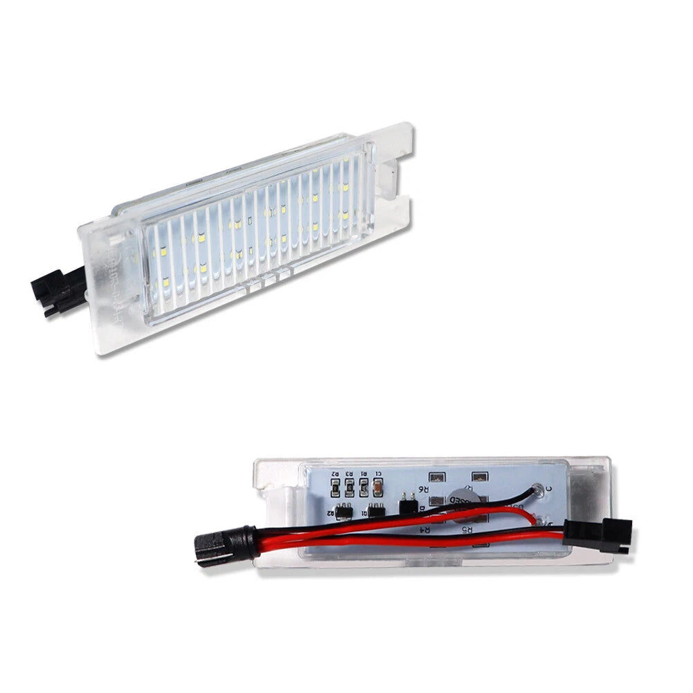 2X Error Free CAN-bus White LED License Plate Light for Chevy Camaro (2014–2020)