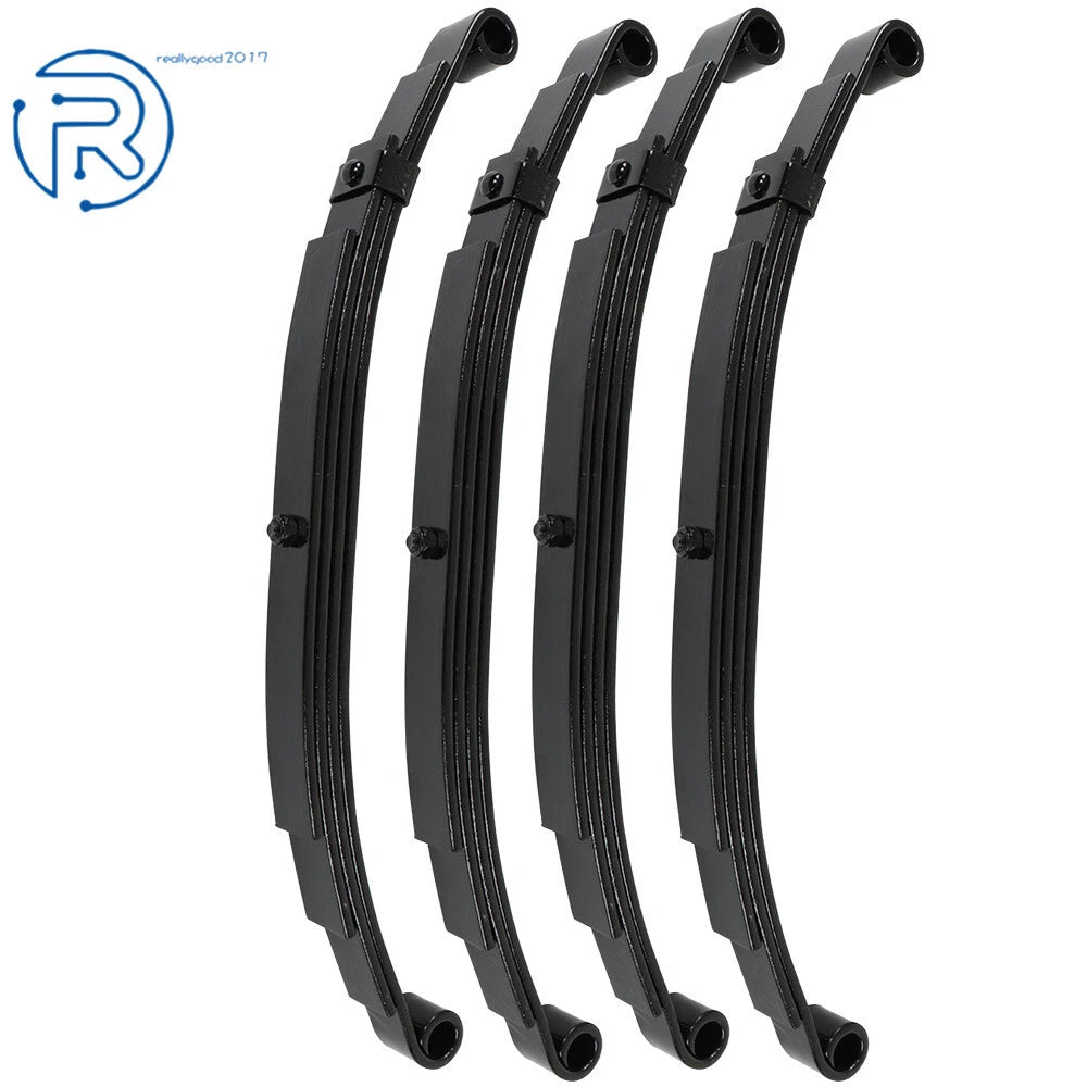 Set of 4 Trailer Leaf Springs for 5000 lbs Axle (2500 lbs Capacity)