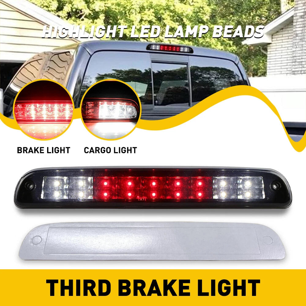 LED Third Brake Light for Ford F250 F350 F450 (1999–2016) Smoked Black