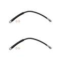 Set of 2 Front Brake Hydraulic Hoses for Skylark Seville Camaro Nova