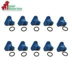 Set of 20 Exhaust Manifold Water Drain Plugs for Mercruiser (#13992, 18-4226, 22-806608A1)