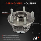 2X Front Wheel Hub Bearing Assembly for Nissan Murano (2007–2014)