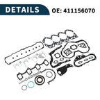 Cylinder Head Gasket Kit No. 411156070 for Toyota 14B (Years Not Specified)