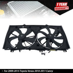 Radiator Cooling Fan Assembly for Toyota Venza Camry (2009-2017)