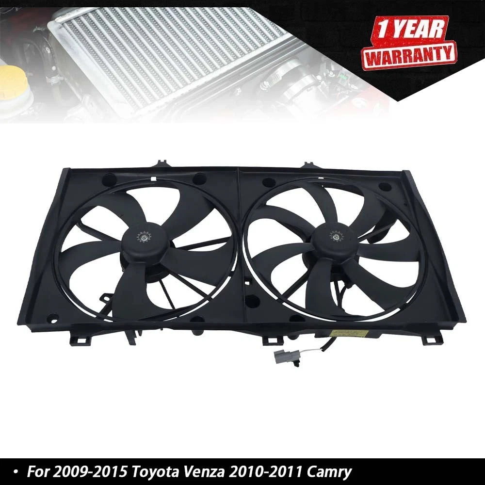 Radiator Cooling Fan Assembly for Toyota Venza Camry (2009-2017)