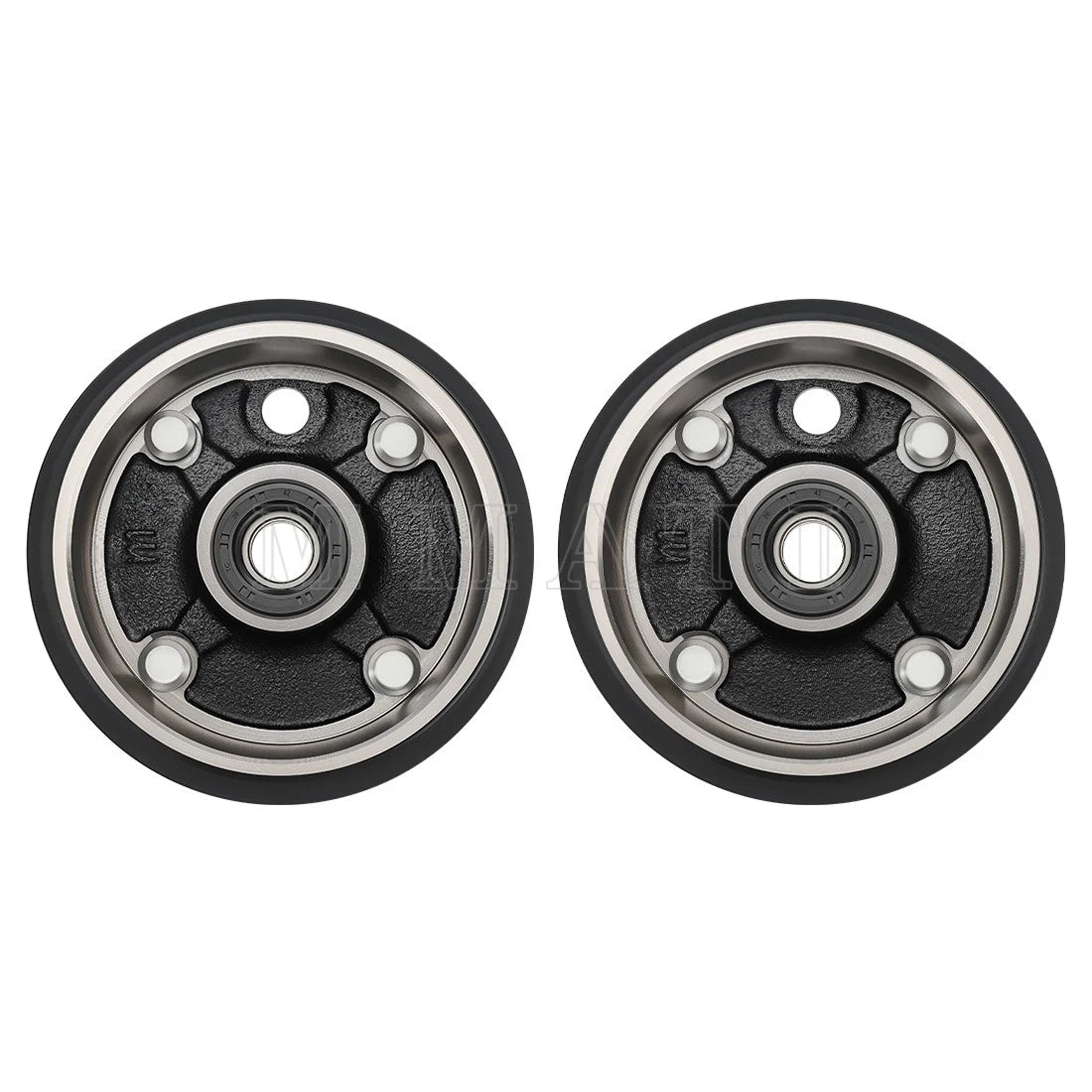 2Pcs Front Brake Drums for Honda Recon 250 TRX250 TRX250TM (1997–2024)
