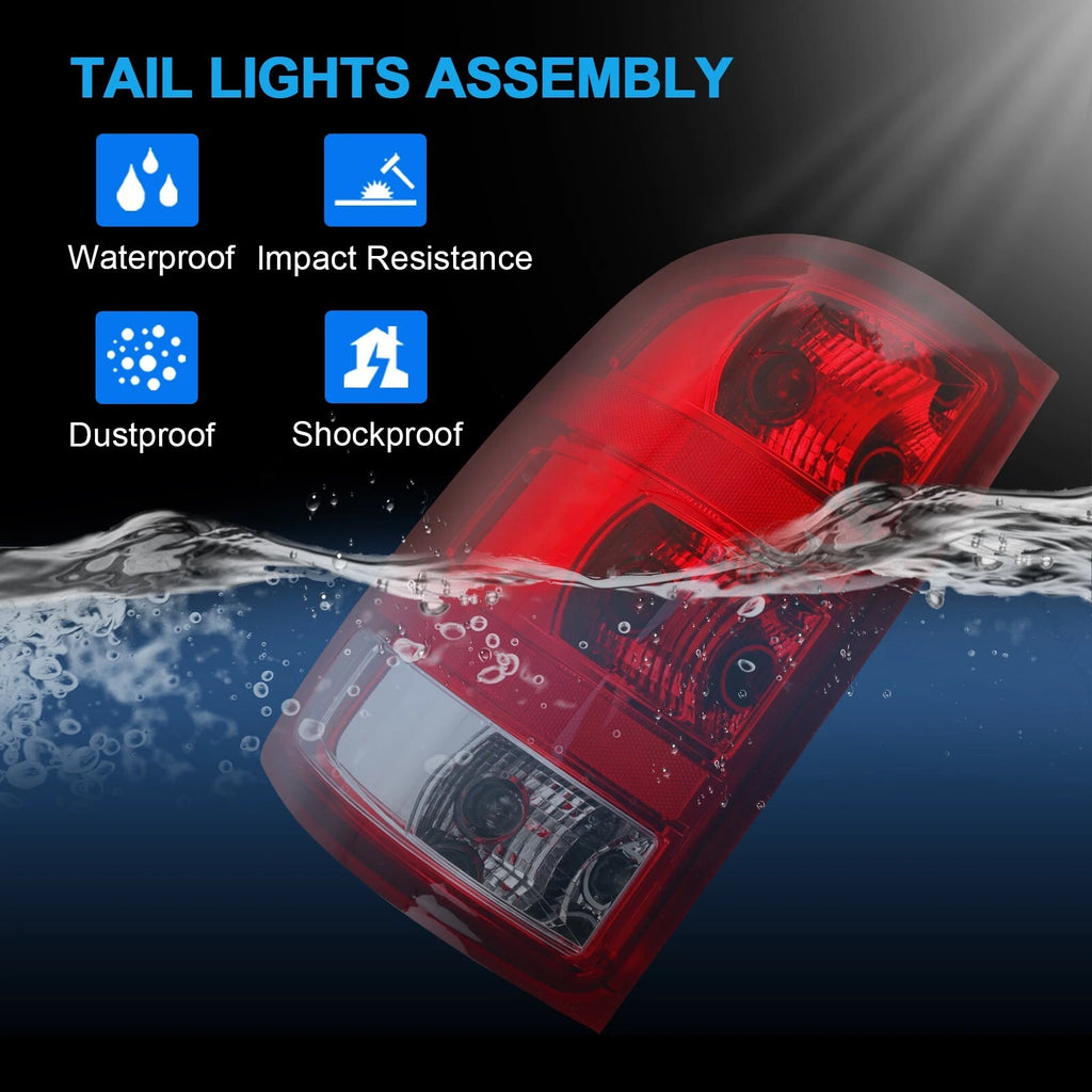 Tail Lights for GMC Sierra 1500 2500 3500 HD (2007-2013)