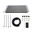 Aluminum Transmission Oil Cooler for Universal Heavy-Duty Vehicles (8 Row, 12)