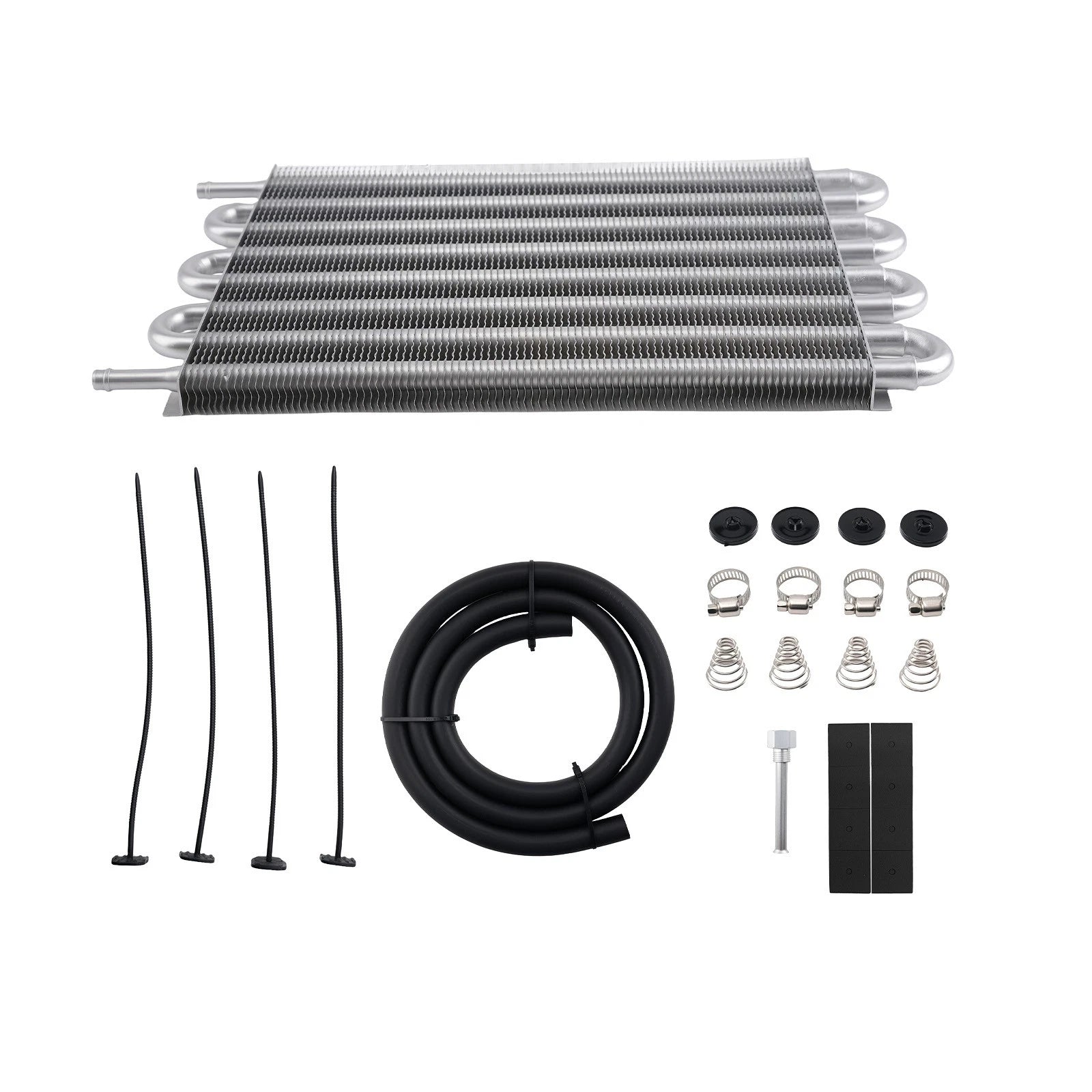 Aluminum Transmission Oil Cooler for Universal Heavy-Duty Vehicles (8 Row, 12)
