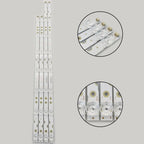 LED Strips for TCL TV 55S425 55S421 55S423 55D6 (2018–2019) 4C-LB5508-HR02J 4C-LB5507-HR02J