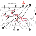 Engine Drive Belt for Lexion 470, 470R (796475)