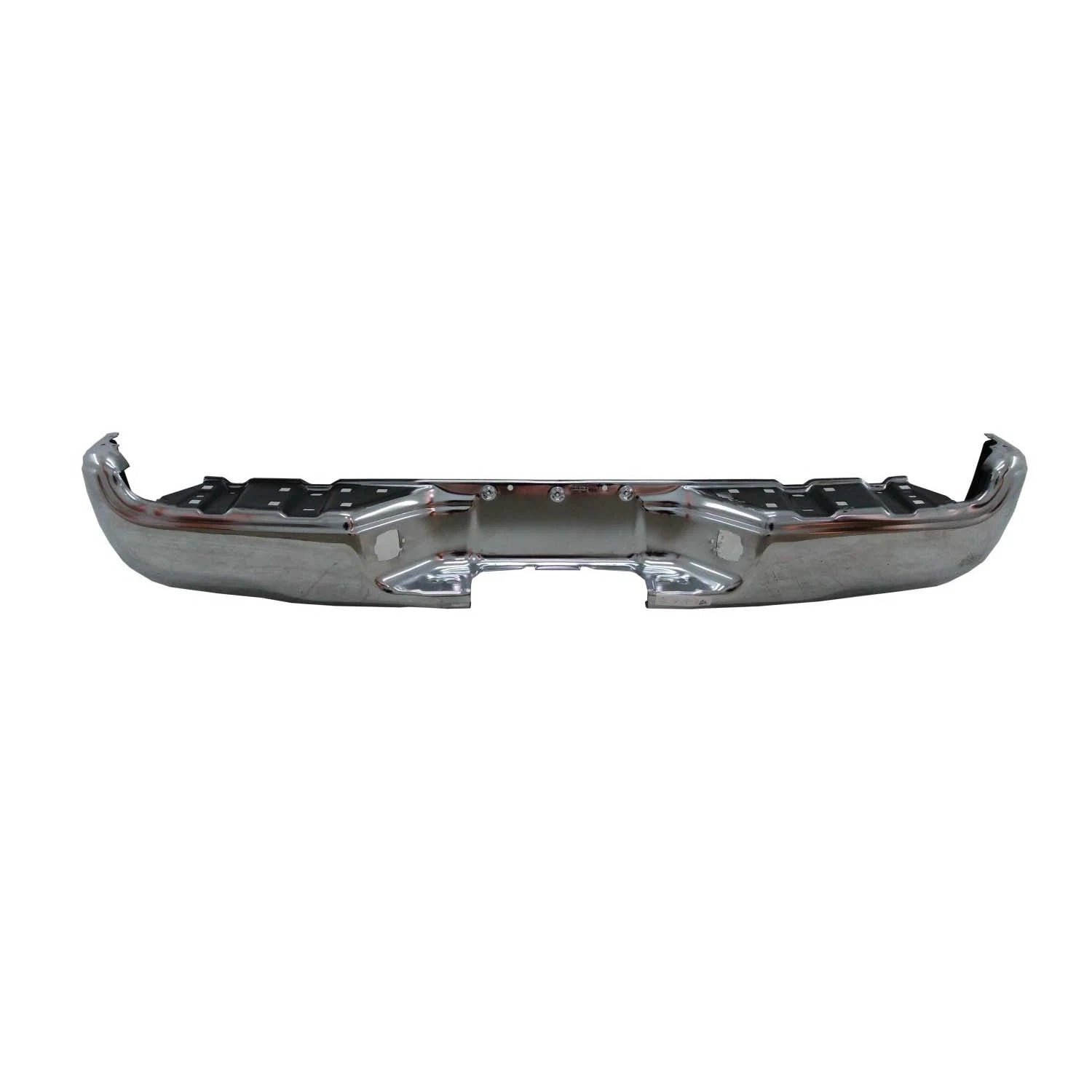 Replacement Chrome Steel Rear Step Bumper Face Bar (See compatibility Chart)