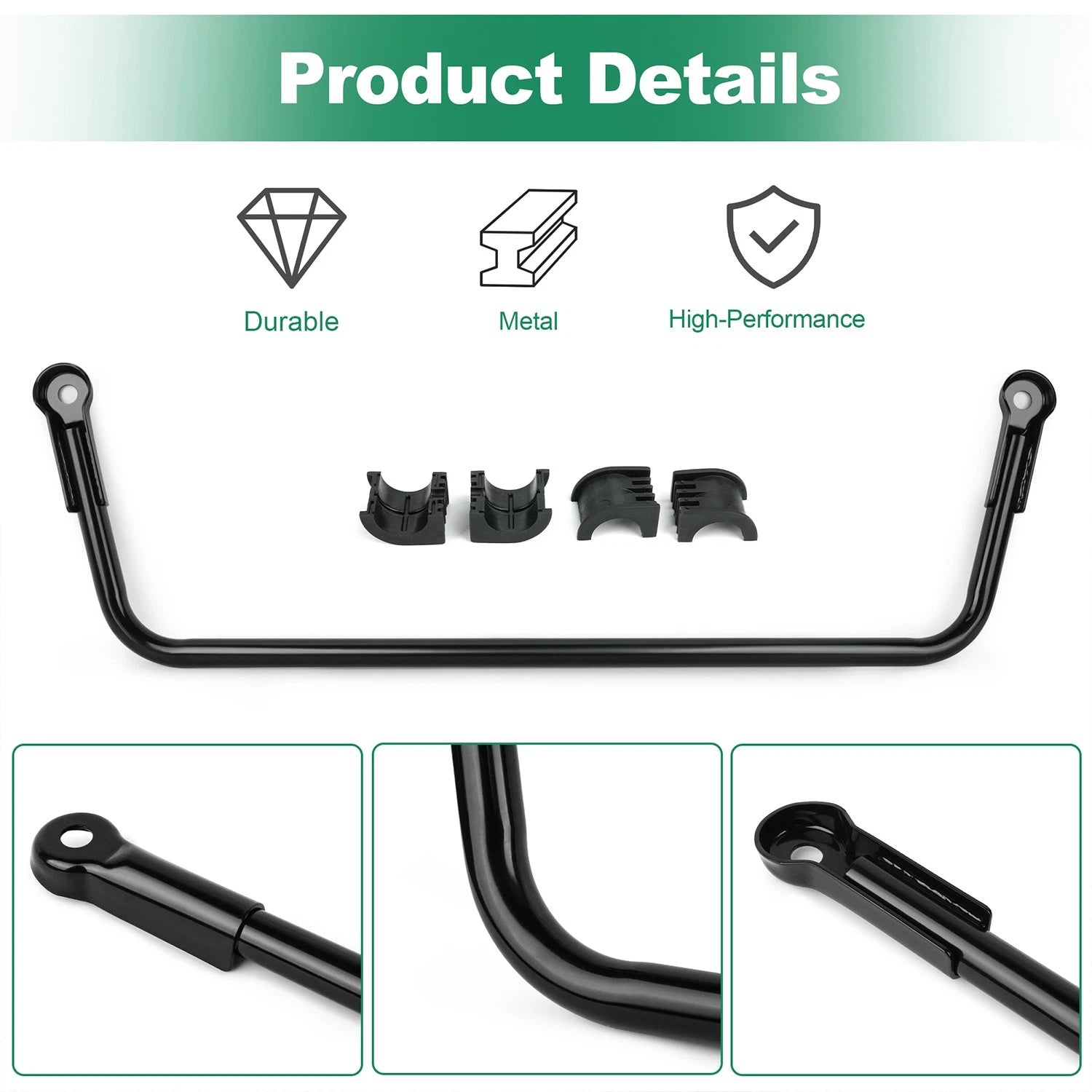Rear Sway Bar for Polaris Ranger 700 4x4, Ranger XP 700 (2005–2008)
