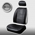 3-Piece Sideless Synthetic Leather Seat Cover for Ram Truck