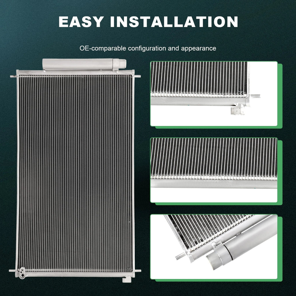 Aluminum AC Condenser for Honda CR-V (2012–2016)