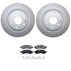 Front Brake Kit 325mm Rotors TRW Ceramic Pad for Enclave Traverse Acadia (2007–2017)