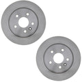 Set of 2 Rear Disc Brake Rotors 268mm ACDelco for Buick Encore, Chevy Trax (2013–2023)