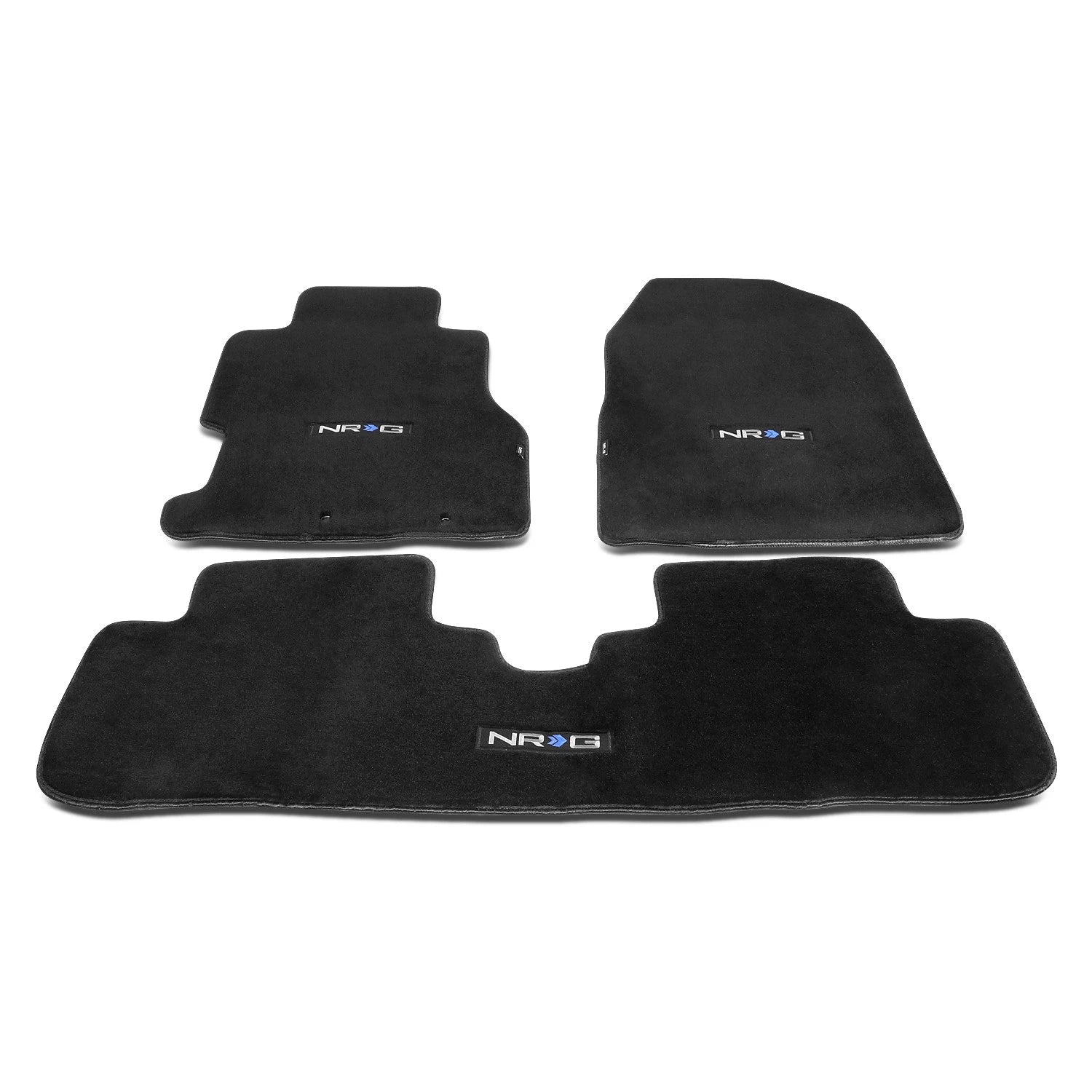 Set of 2 Floor Mats for Honda Civic Si EP3 (2002–2003) Nylon Black