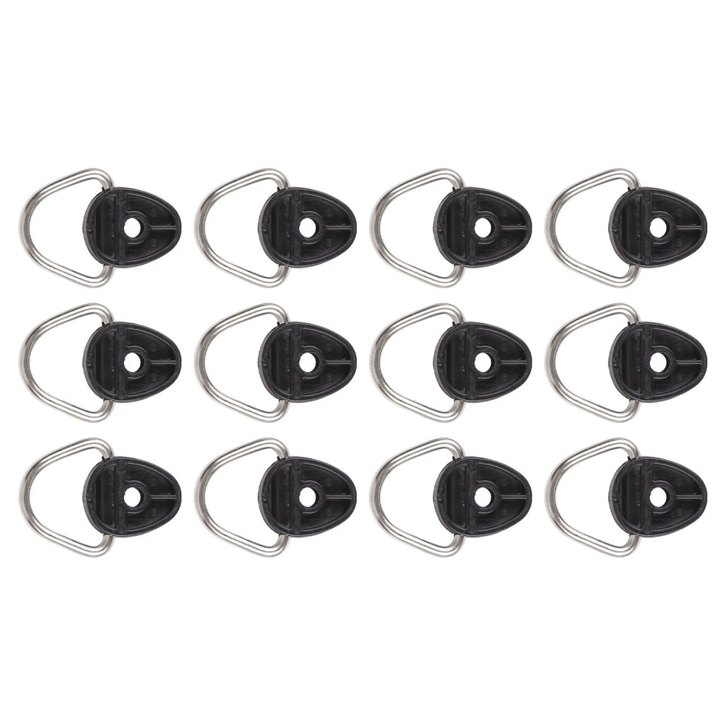 12X Nylon D Rings for Kayak and Boat Fittings