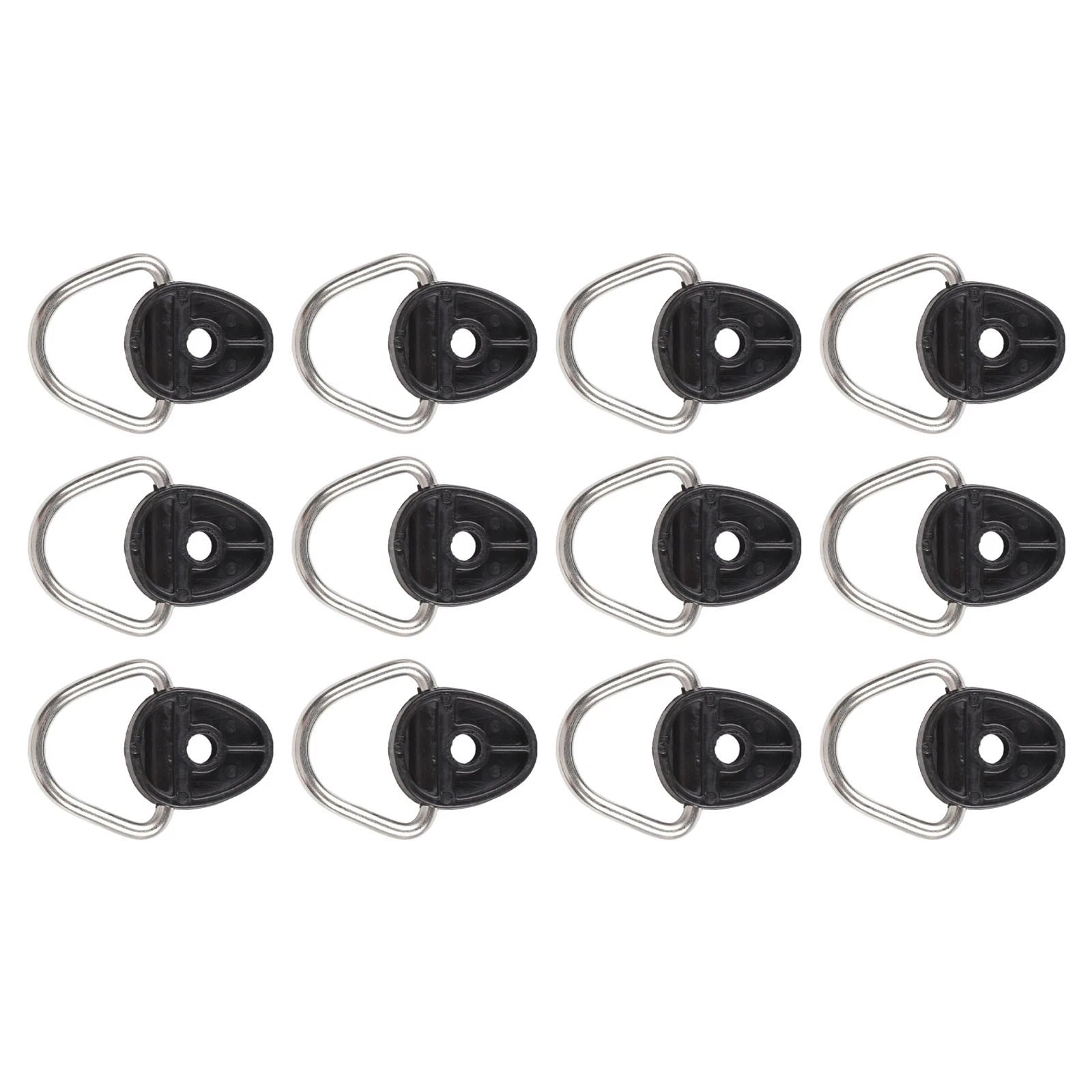 12X Nylon D Rings for Kayak and Boat Fittings