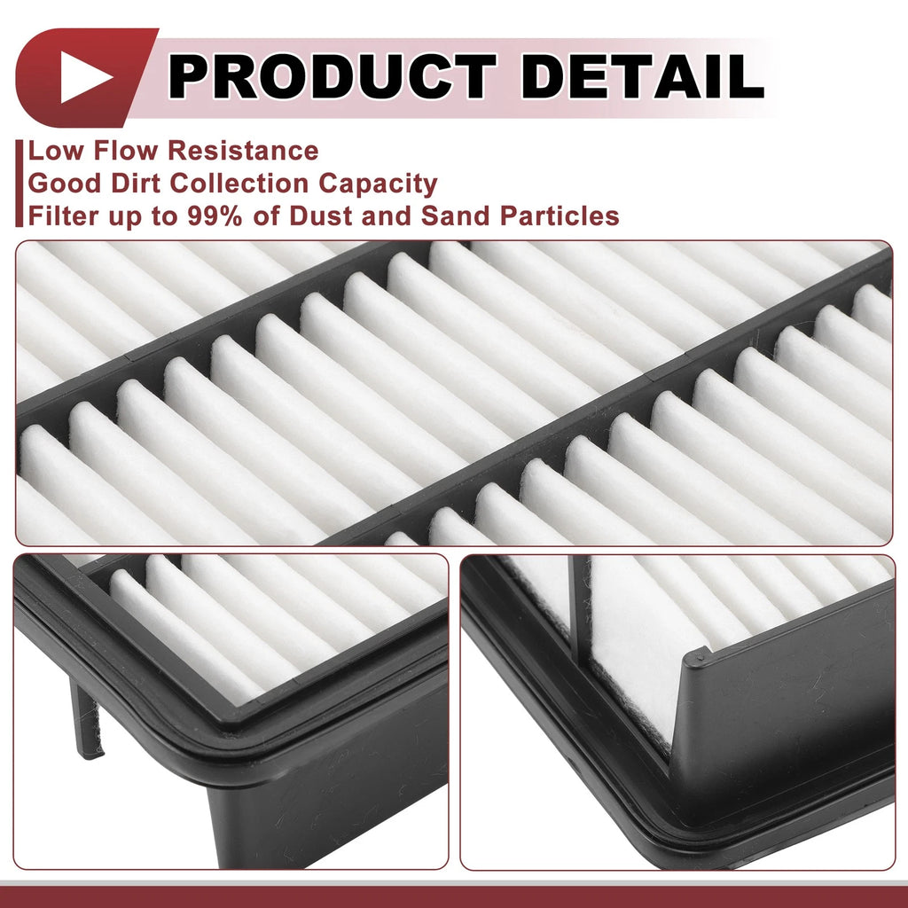 Car Engine Air Filter No.SH01133A0A for Mazda 3 (2013) 1 Pc Long Life