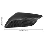Pair Door Rearview Mirror Cap for Chevrolet Malibu (2016–2020) Carbon Fiber