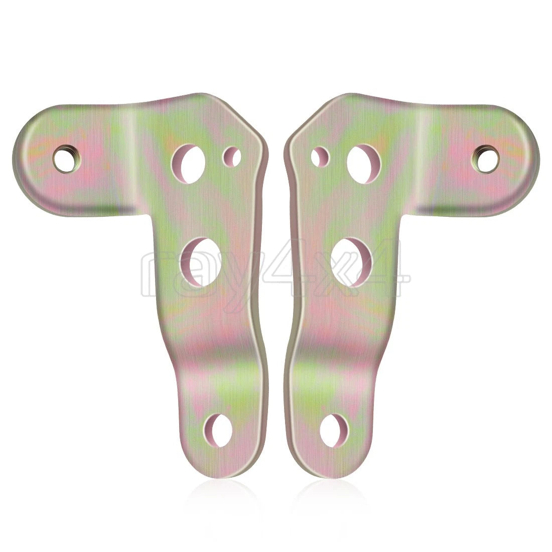 2Pcs Radiator Tabs Fender Brackets for Yamaha Banshee YFZ350 (1987–2006)