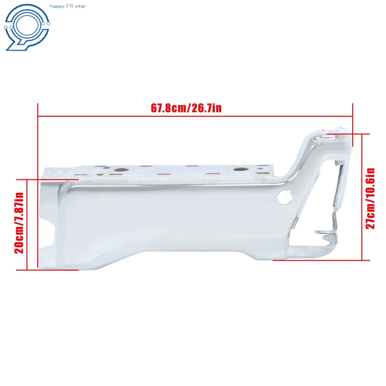 Right Side Rear Bumper End Cap for Ford F250 F350 F450 (2023–2025)