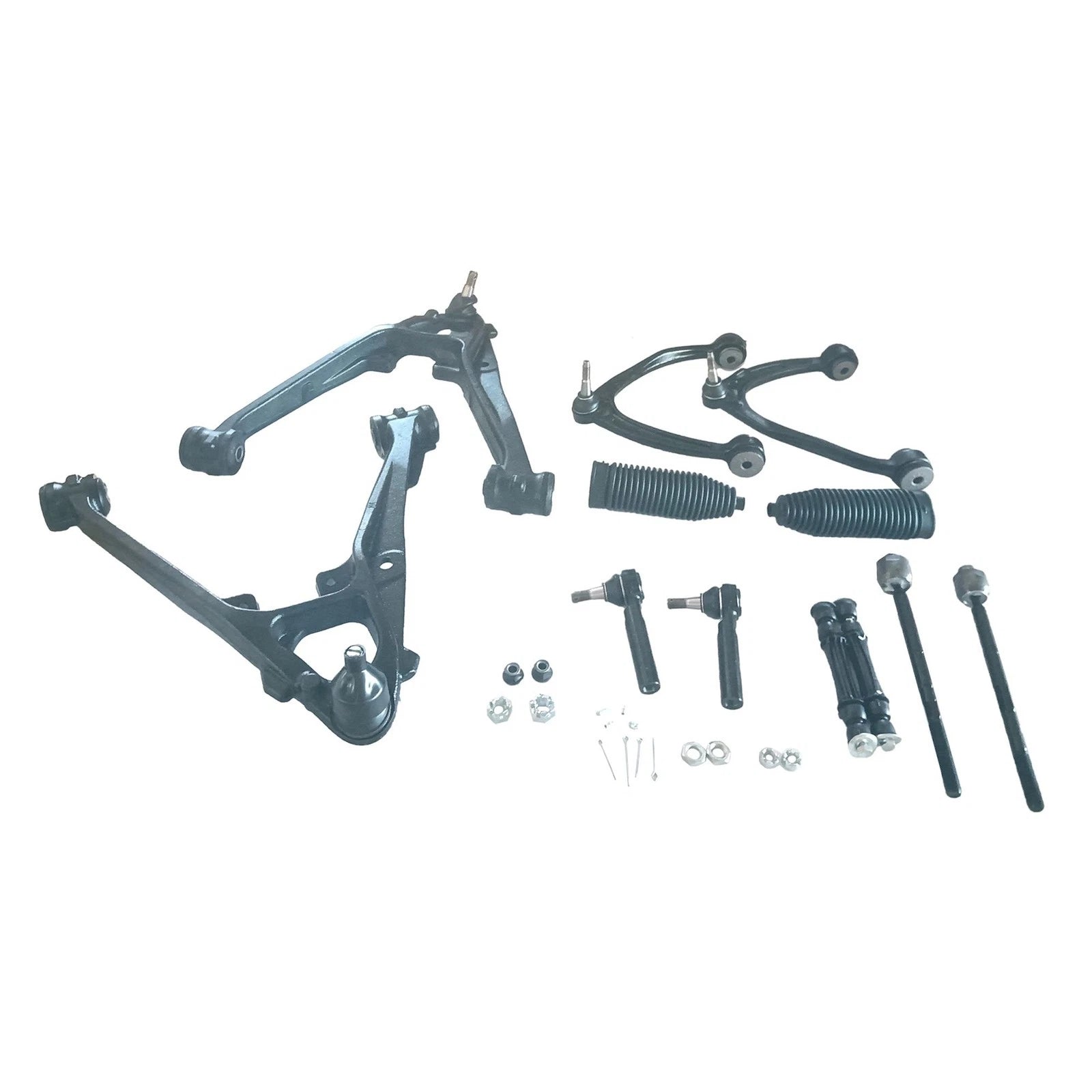 12X Front Upper Lower Control Arm Tie Rod for Silverado 1500 GMC Sierra (2007–2018) K80669