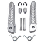 Silver Foot Pegs Footrest for BMW S1000RR (2015–2017)