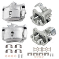 4x Brake Calipers for Honda Civic (2006–2011) 1.8L w/Brackets 19-B3298 19-B3299