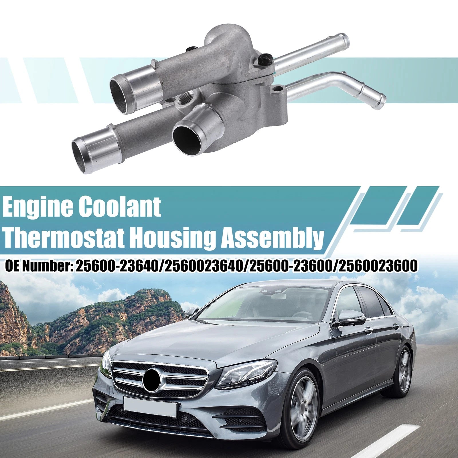 Engine Coolant Thermostat Housing Assembly No. 25600-23640 for Hyundai Elantra (2011–2016)